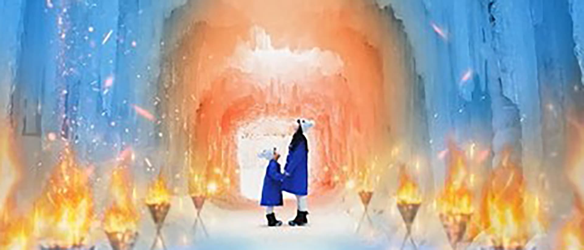 ★☆キラキラ輝く『氷の世界』☆★～かまくら鍋＆わんこそば～岩手まほら“氷祭り”大満喫ツアー