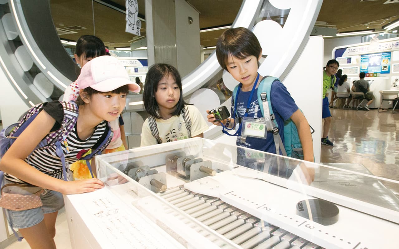 科学技術館で仕組みを学ぼう♪