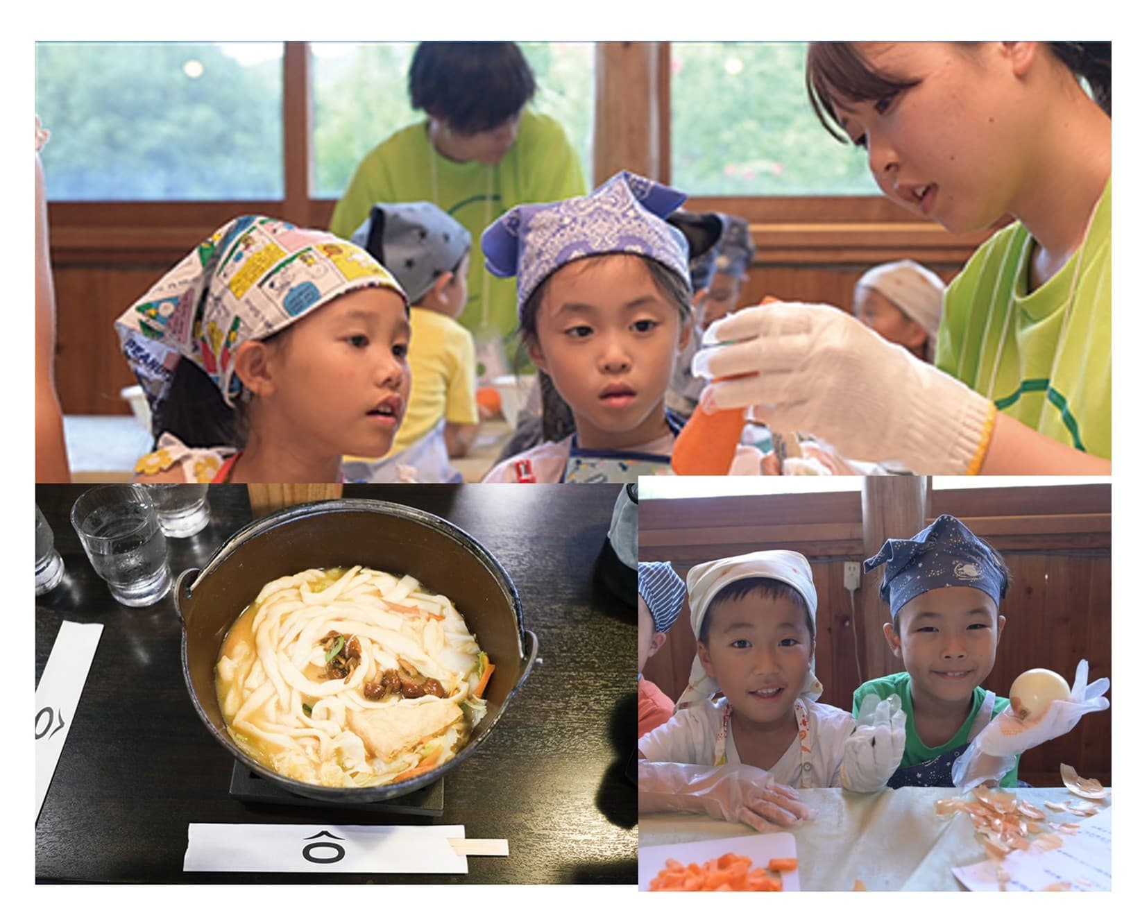 山梨県名物“ほうとう”作り☆