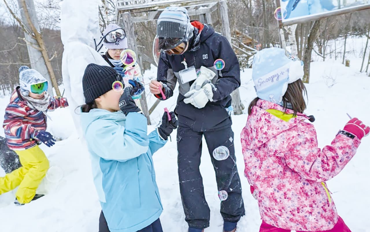 雪上実験に挑戦★