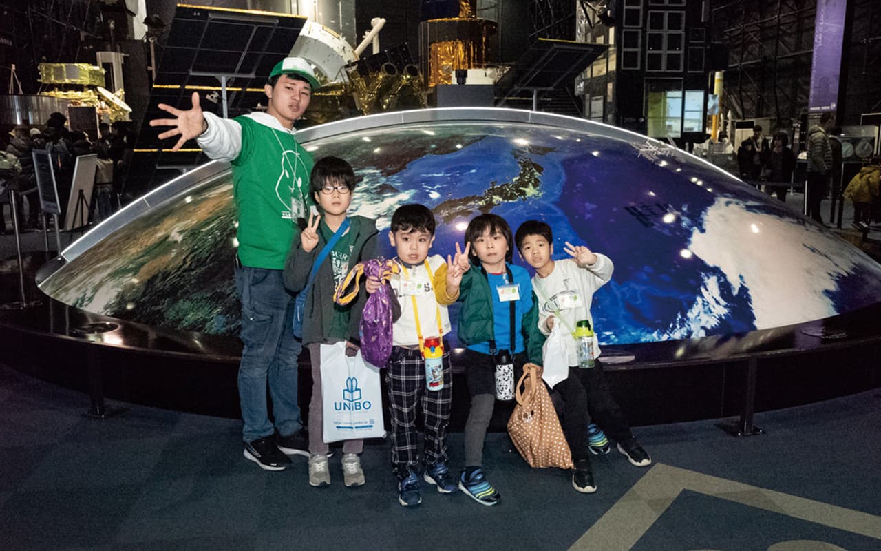 体験型展示もあるよ！