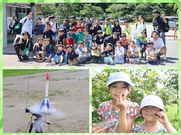 【関西出発】ロケット打ち上げ体験＆世界記録の紙ヒコーキ　安曇野サマーキャンプ
