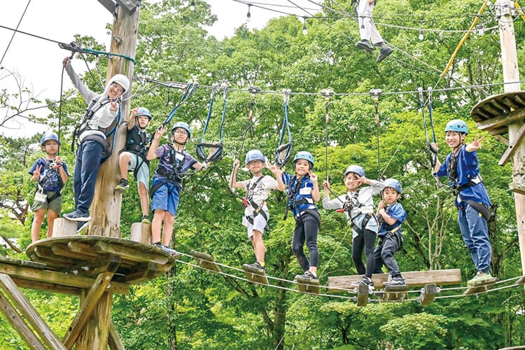☆魅惑のアウトドアリゾート・森の忍者“OWL　ADVENTURE”☆そらまめ大自然体感キャンプ