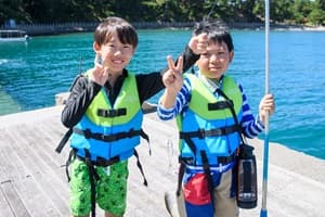 ～フィッシング＆『神戸須磨シーワールド』見学～海の生き物1dayキャンプ【関西出発】