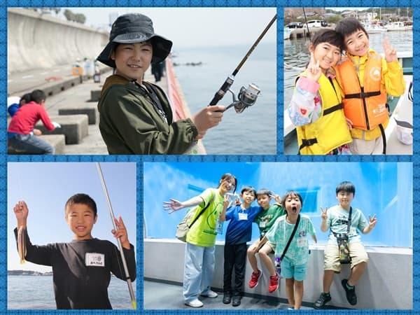 ～フィッシング＆『神戸須磨シーワールド』見学～海の生き物1dayキャンプ【関西出発】
