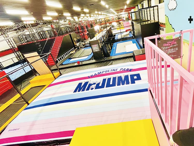 最新鋭&最高峰のアミューズメント☆トランポリンパークMr.JUMP満喫ツアー