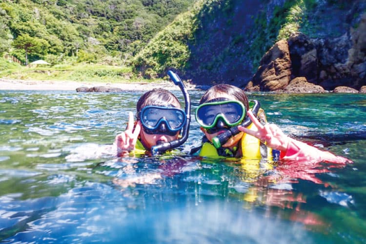 夜行船で行く大海原の大冒険★伊豆七島3島めぐり!アイランドホッピングキャンプ①シュノーケリングコース ②スキューバライトコース
