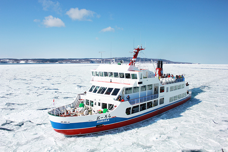 ☆プレミアム☆おーろら号で行く“流氷見学”◎2025そらまめ北海道
