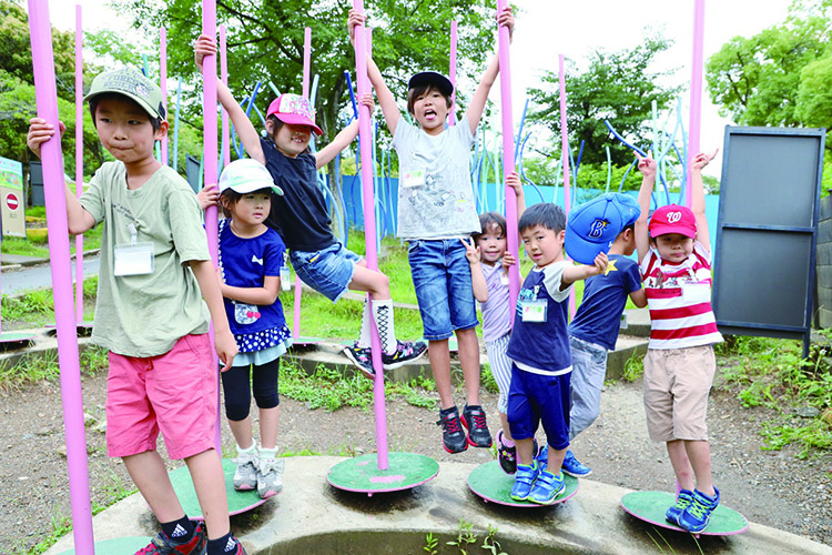 みんなでアスレチック