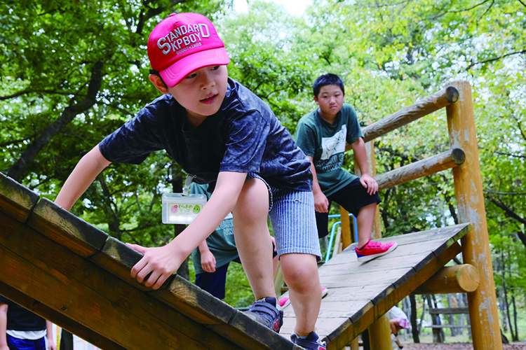 アスレチック体験