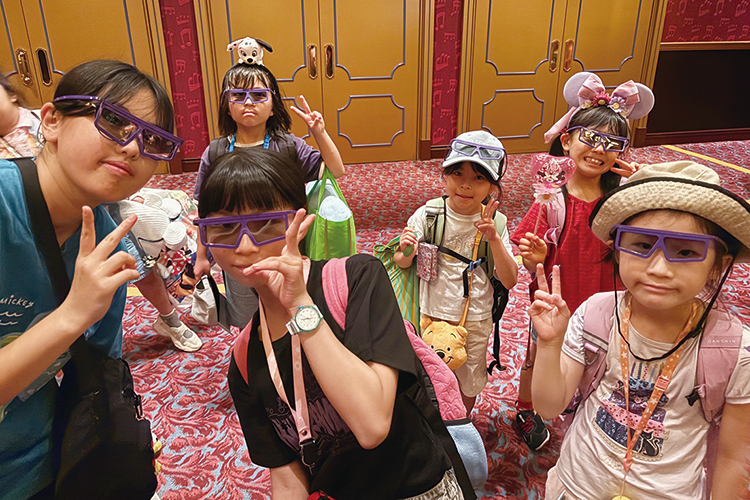 班のみんなで仲良く