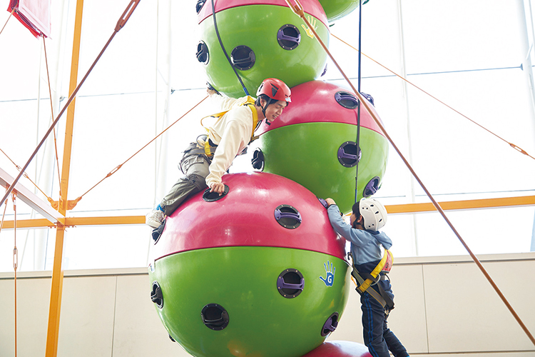 様々なクライミングコース