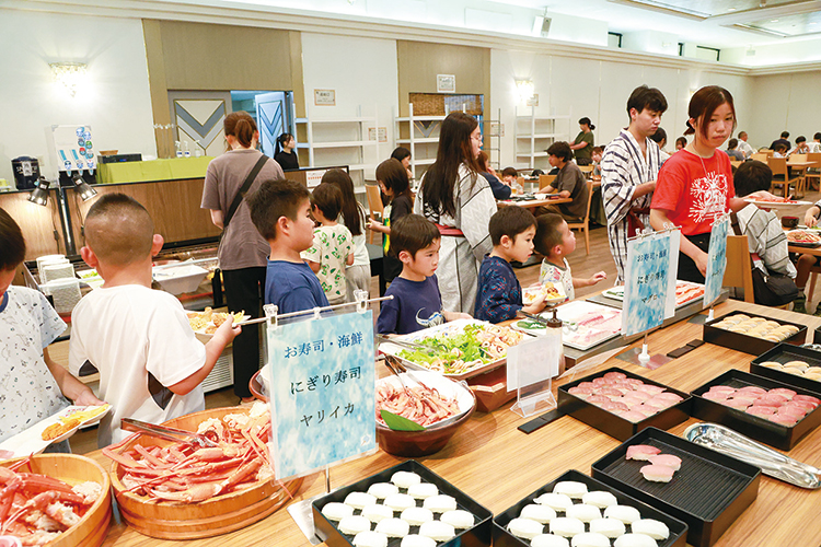 豪華バイキング