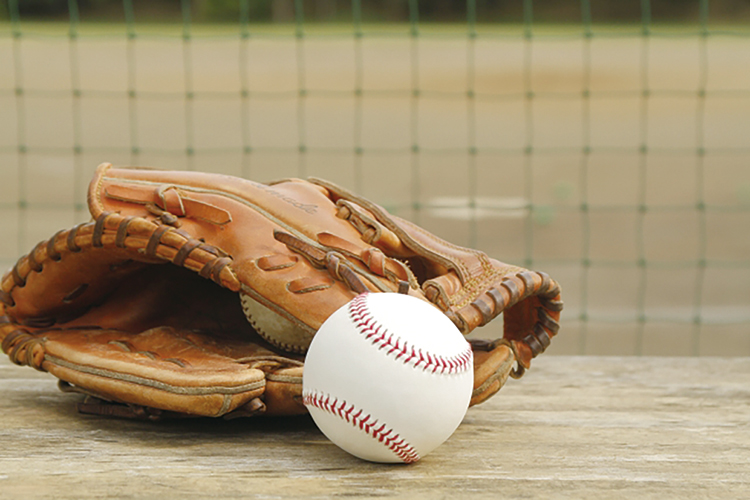 ボールとグローブ
