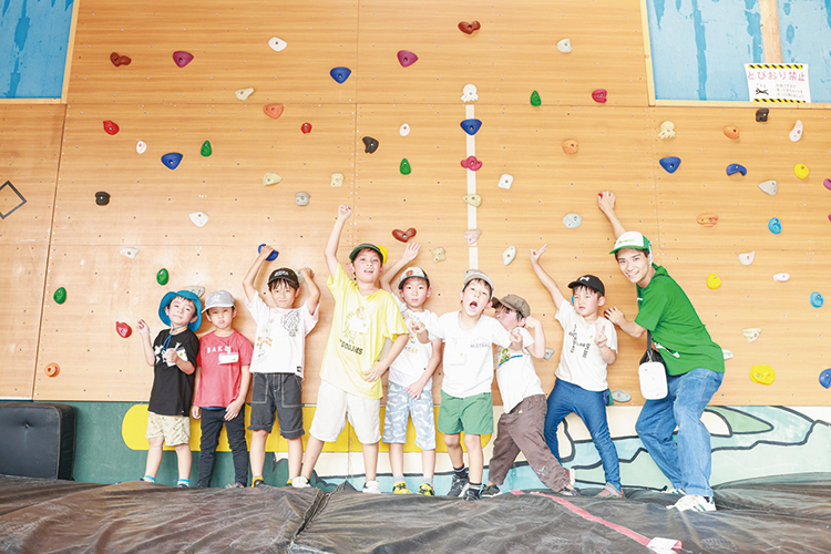 ボルダリング会場