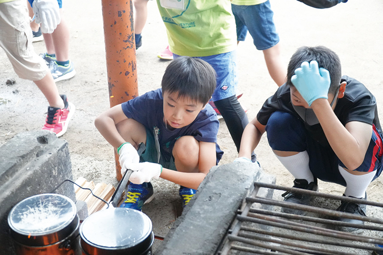 アウトドアクッキング