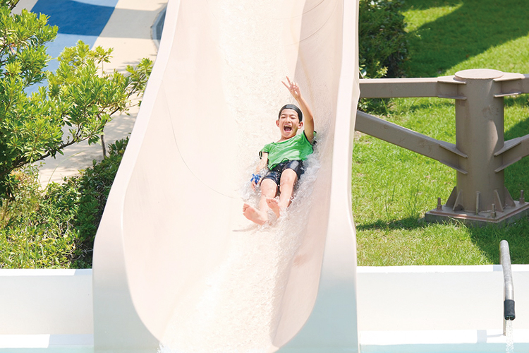 スライダー満喫