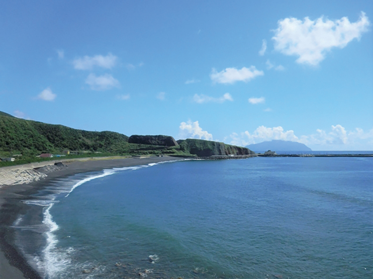 三宅島の海岸