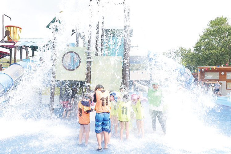 清水公園のアクアゾーン