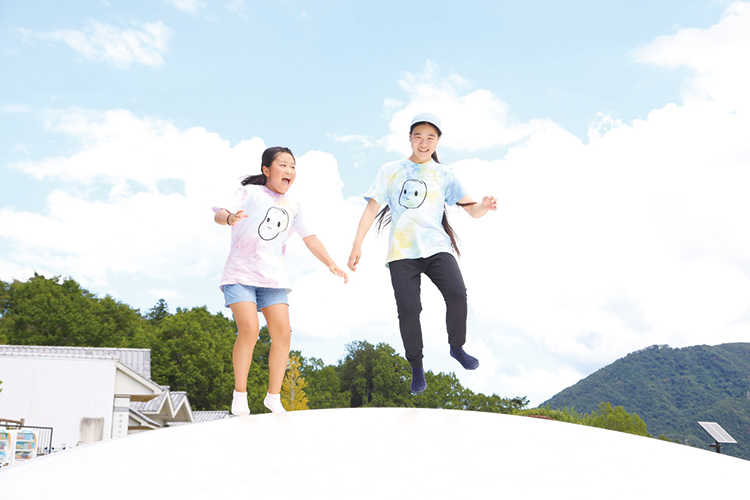 ふわふわ遊具◎