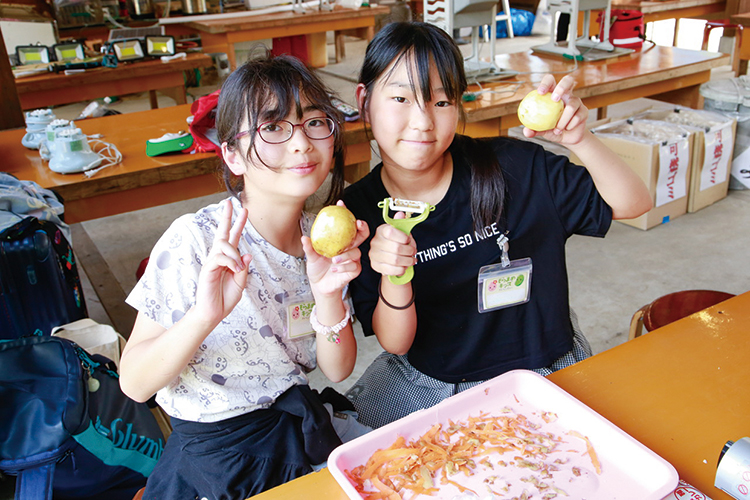 じゃがいもとピーラー