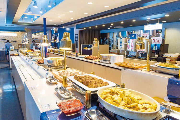 豪華なバイキング