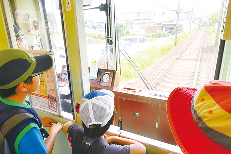 電車からの眺め