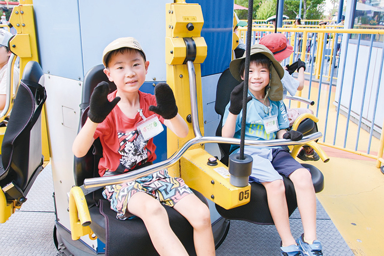 アトラクション体験